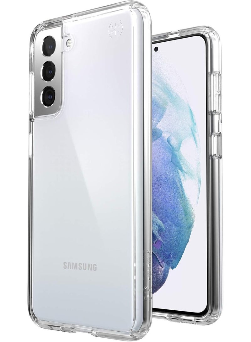 م اكس م حافظة Presidio Perfect Clear للهاتف المحمول Samsung Galaxy S21، غطاء واقي شفاف مقاوم للصدمات - Image 1